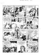 BARBE ROUGE : Planche originale 13 de BARBE ROUGE - Tome 28.  La flibusti�re du sans piti�